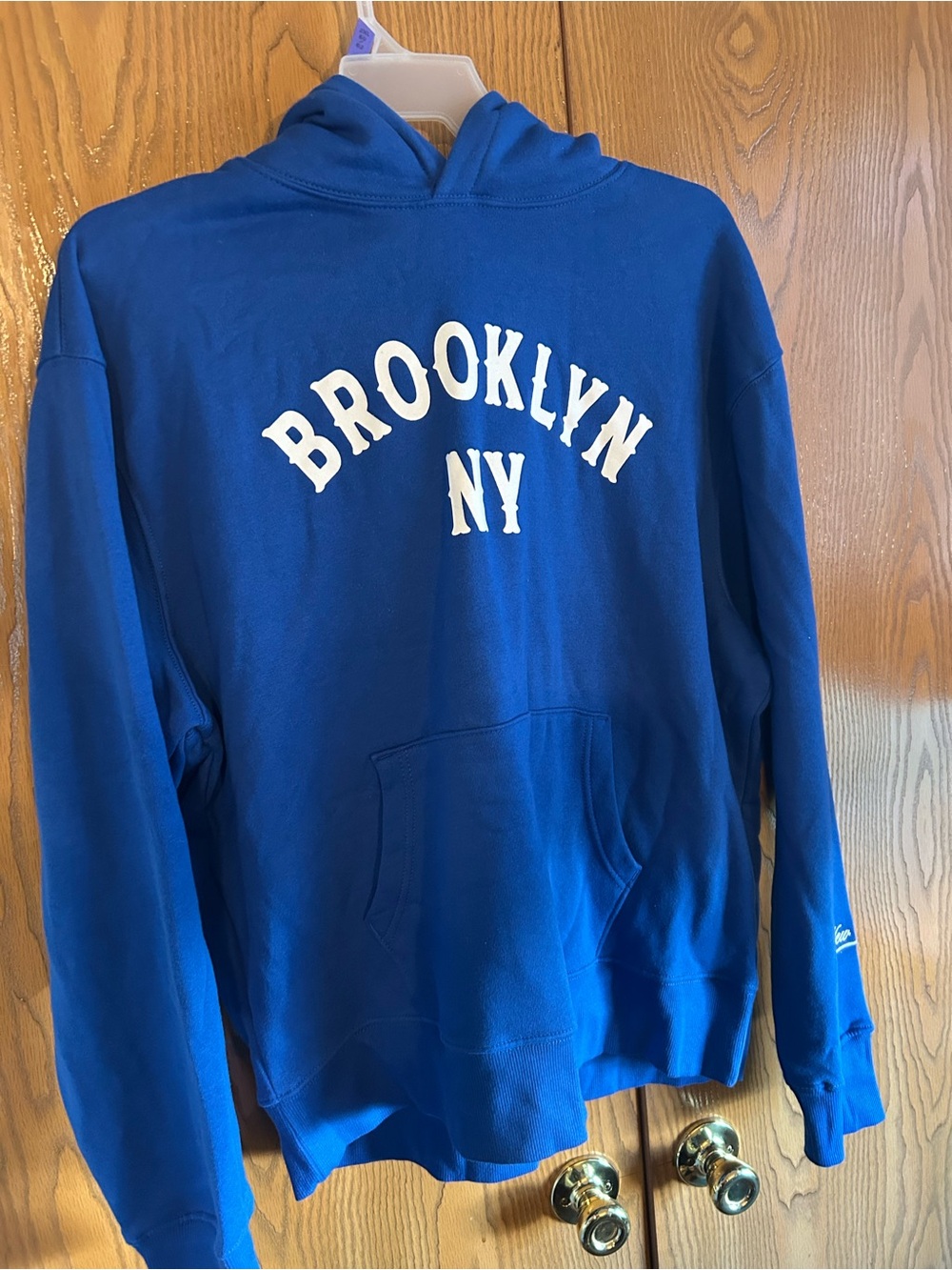 Old Navy Blue 'BROOKLYN NY' Crewneck Hoodie
